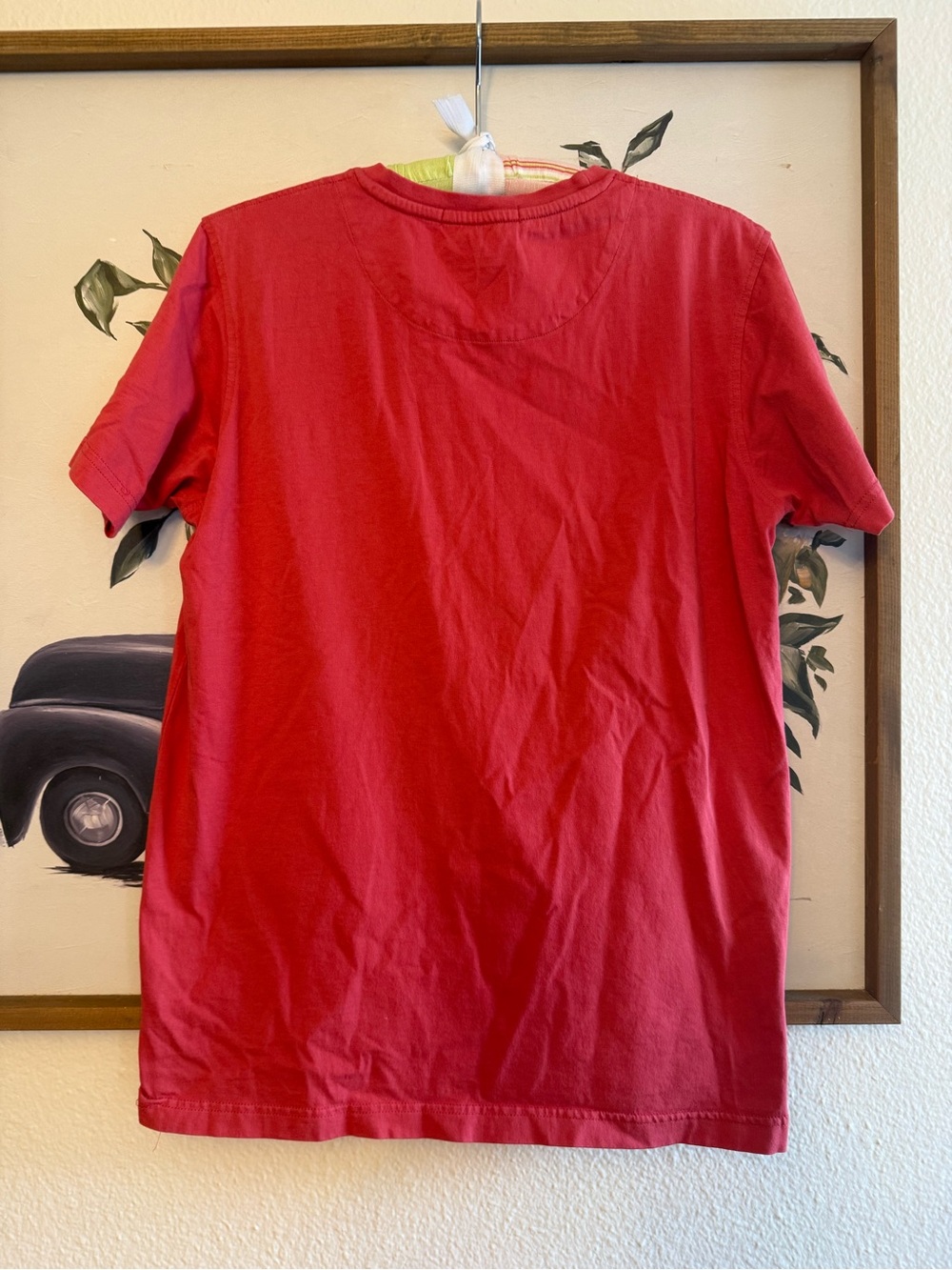 Roberto Cavalli Men’s Red Graphic Logo T-Shirt - Picture 4 of 9